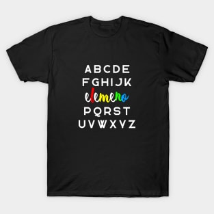 Funny Alphabet Sequence Teacher & School Funny Gift T-Shirt